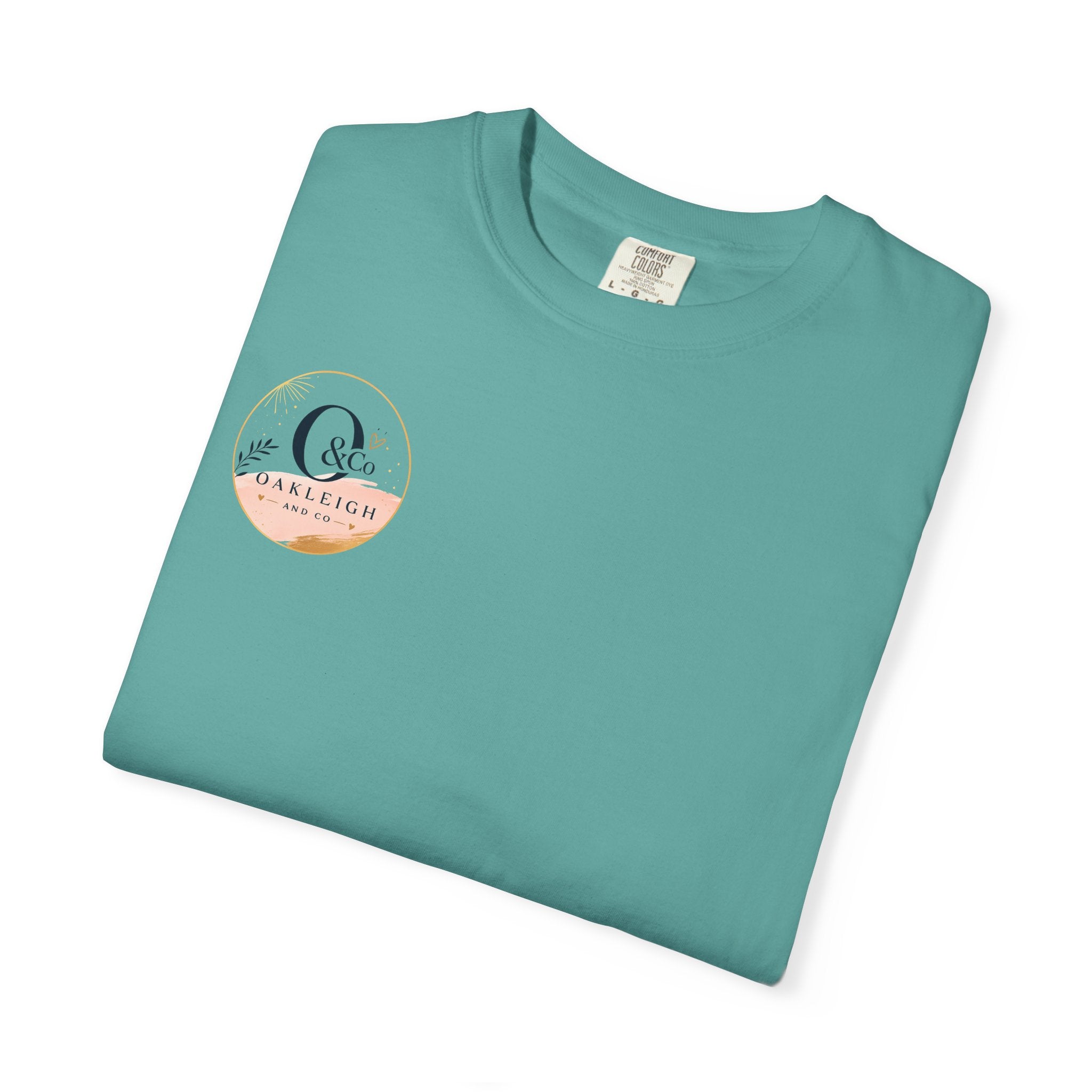 Oakleigh & Co. Branded T‑Shirt — Minimal Logo Chest & Back Paintbrush Design