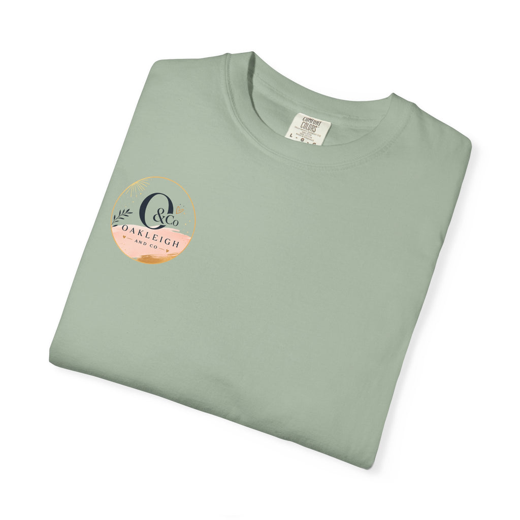 Oakleigh & Co. Branded T‑Shirt — Minimal Logo Chest & Back Paintbrush Design