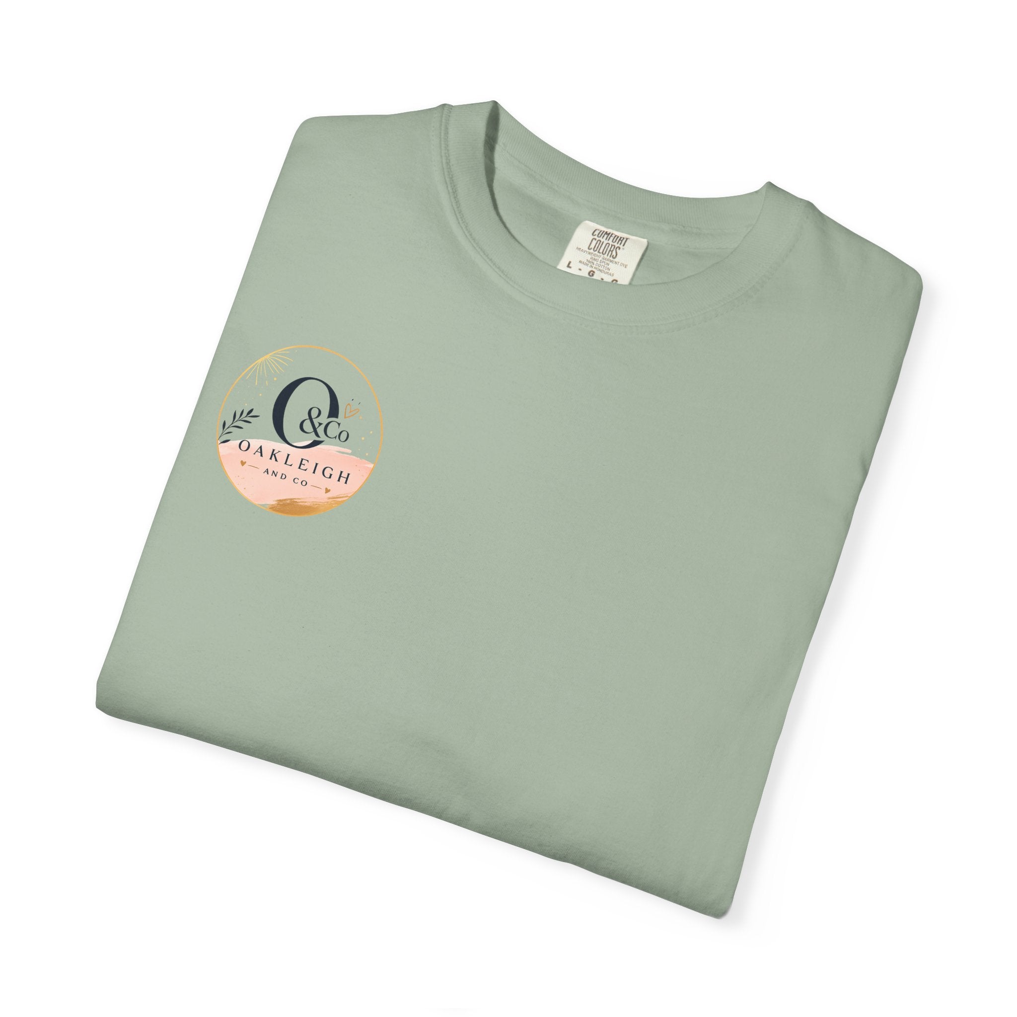 Oakleigh & Co. Branded T‑Shirt — Minimal Logo Chest & Back Paintbrush Design