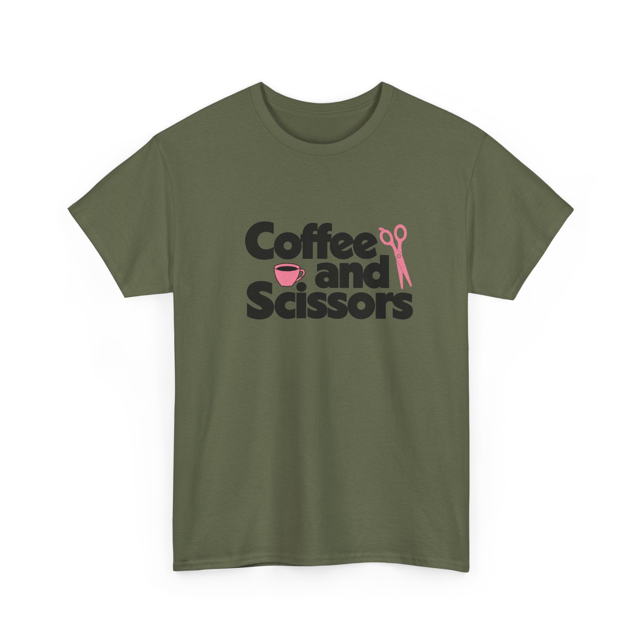 Coffee and Scissors Tee