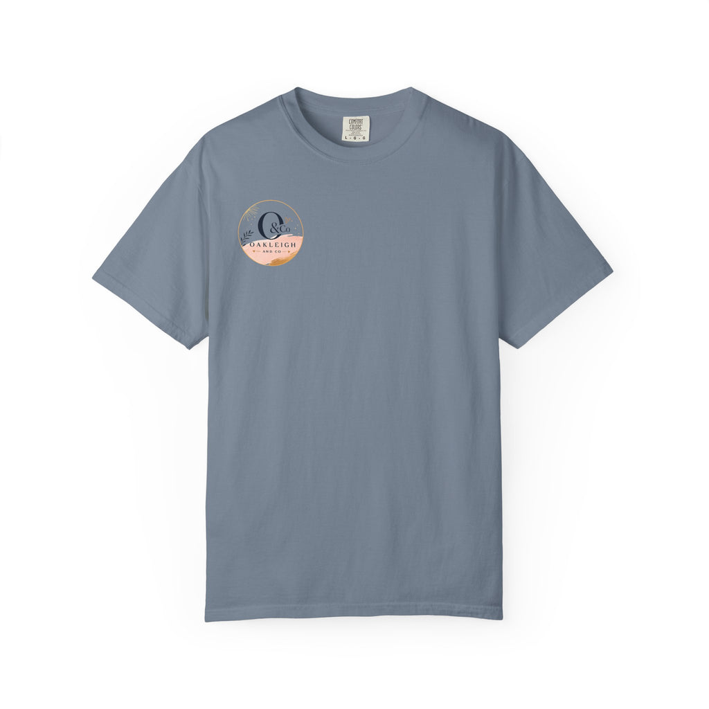 Oakleigh & Co. Branded T‑Shirt — Minimal Logo Chest & Back Paintbrush Design