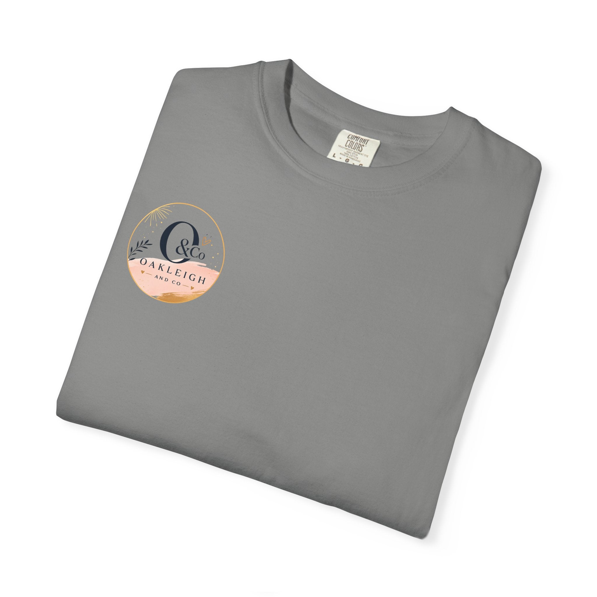 Oakleigh & Co. Branded T‑Shirt — Minimal Logo Chest & Back Paintbrush Design
