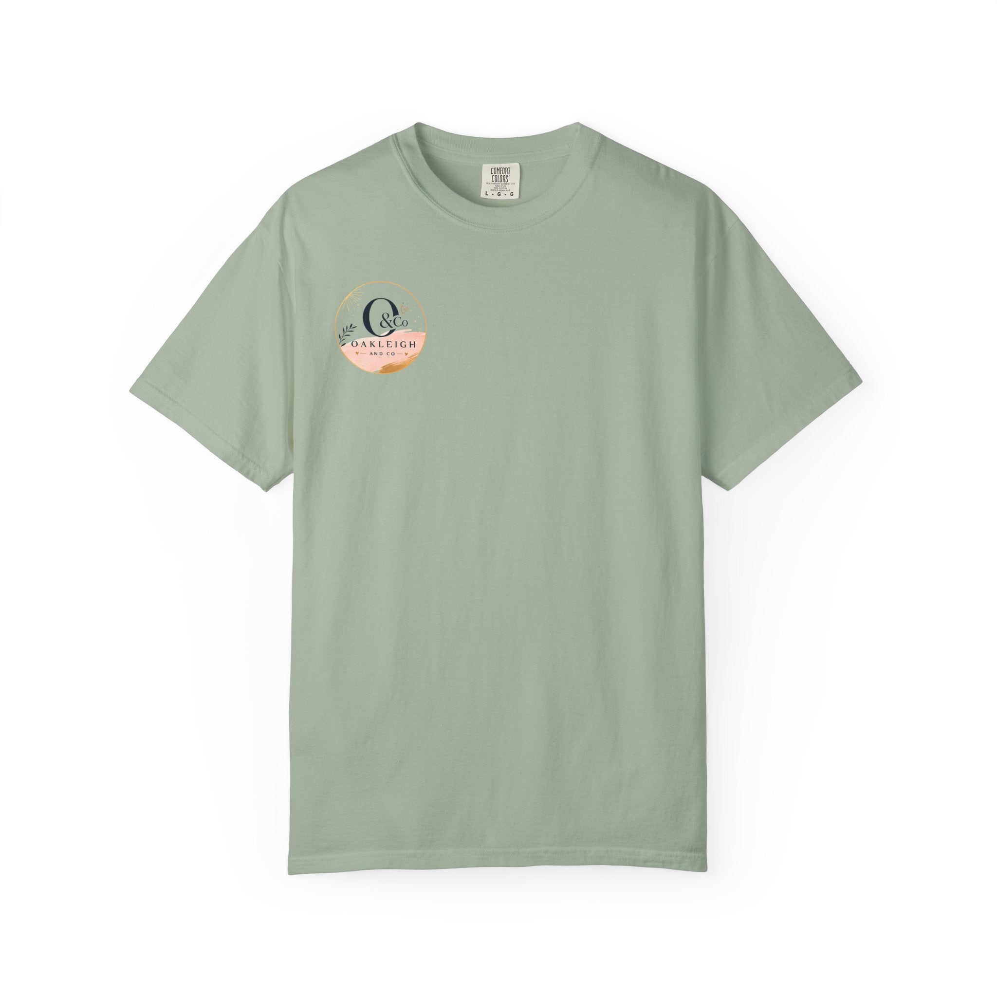 Oakleigh & Co. Branded T‑Shirt — Minimal Logo Chest & Back Paintbrush Design
