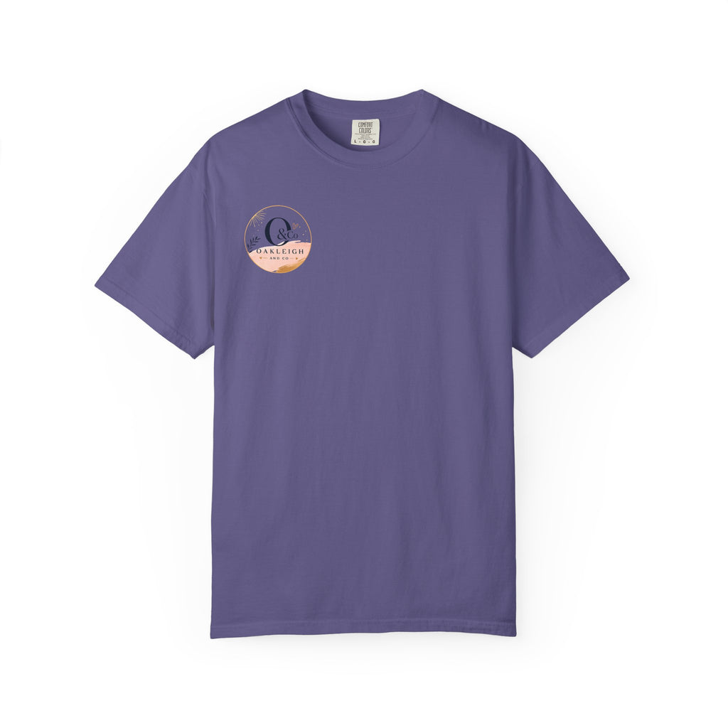 Oakleigh & Co. Branded T‑Shirt — Minimal Logo Chest & Back Paintbrush Design