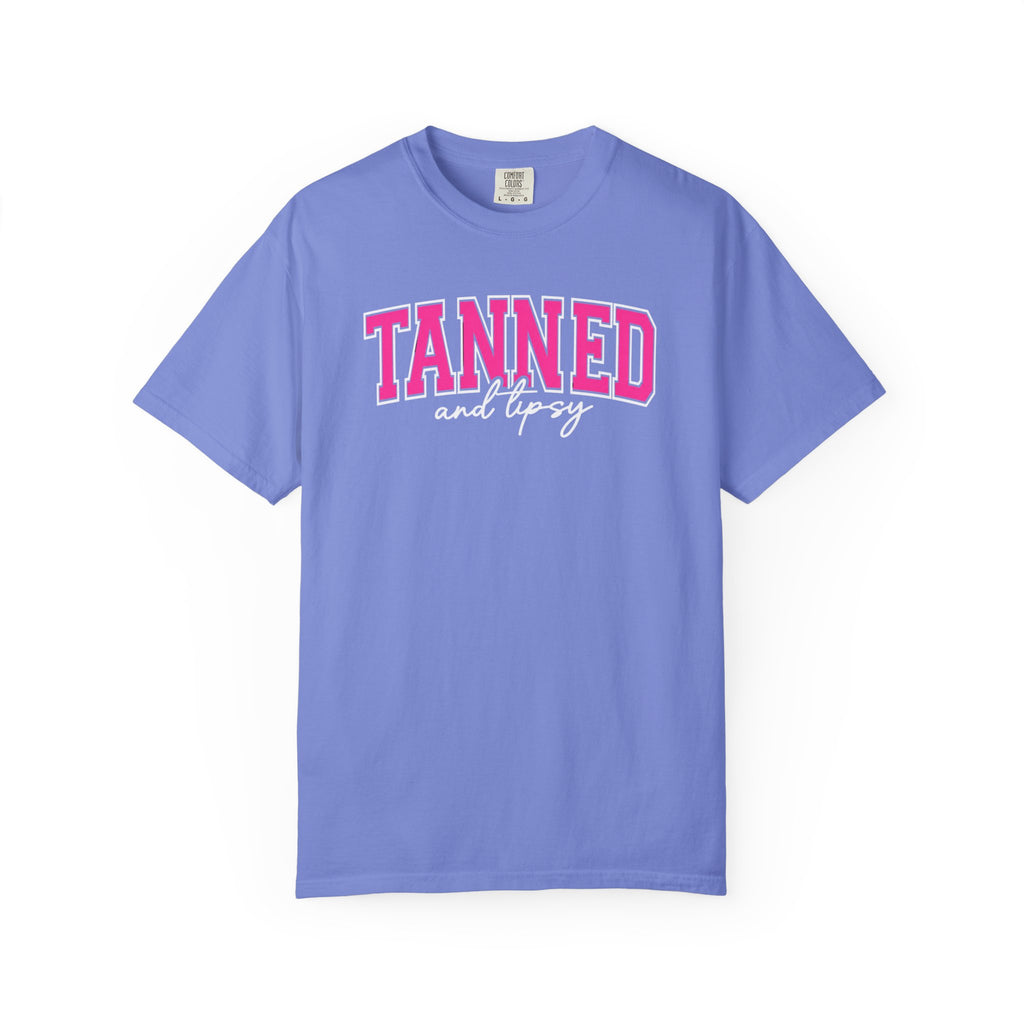T-Shirt — "TANNED" Pink Arch Graphic Tee
