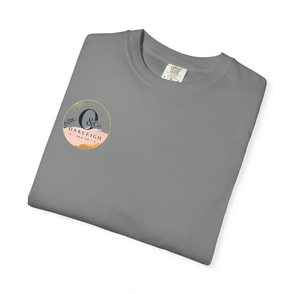 Oakleigh & Co. Branded T‑Shirt — Minimal Logo Chest & Back Paintbrush Design