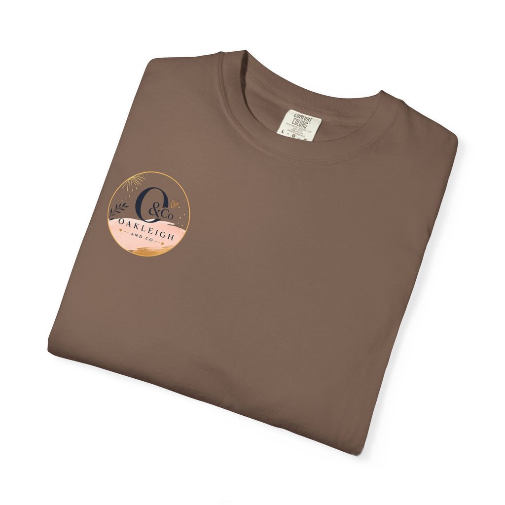 Oakleigh & Co. Branded T‑Shirt — Minimal Logo Chest & Back Paintbrush Design
