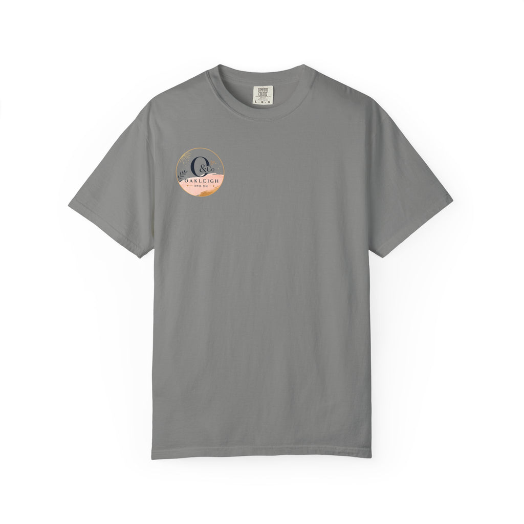 Oakleigh & Co. Branded T‑Shirt — Minimal Logo Chest & Back Paintbrush Design